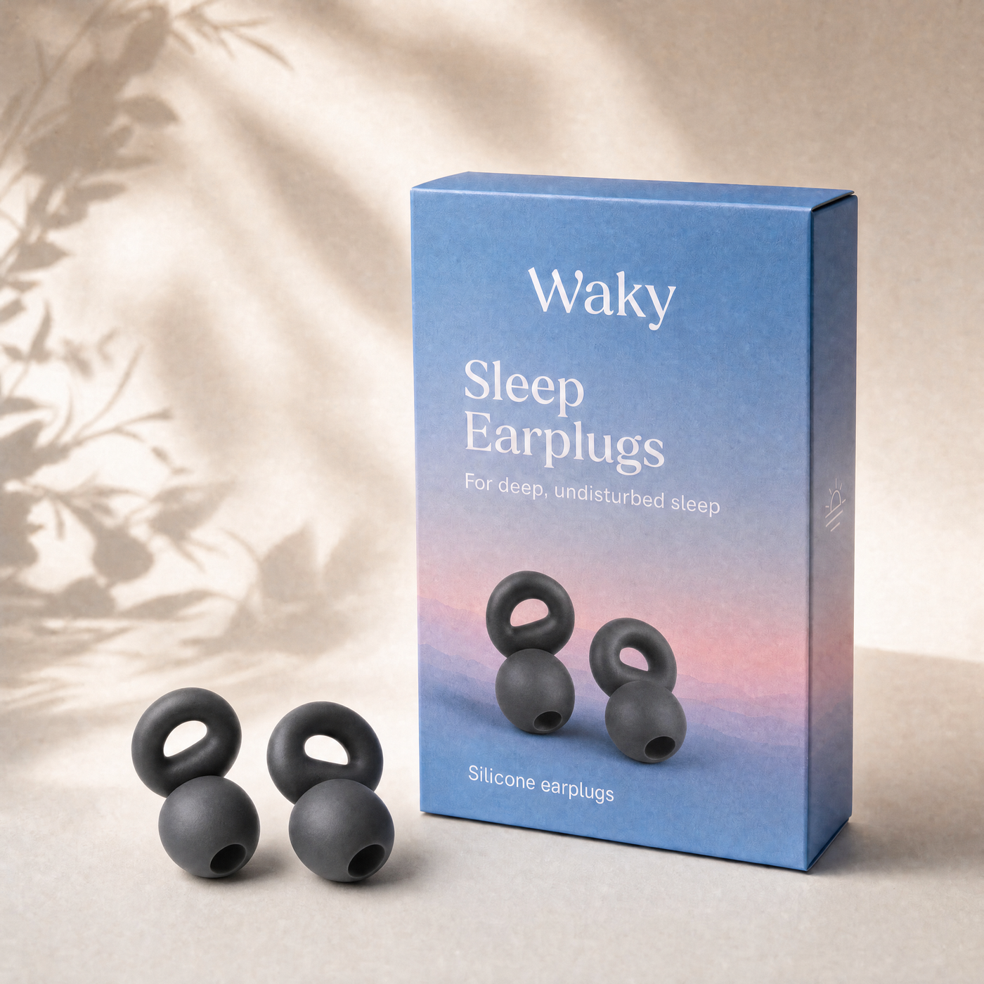 Waky Sleep Earplugs — Quiet nights, rested mornings