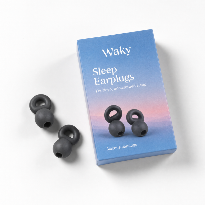 Waky Sleep Earplugs — Quiet nights, rested mornings